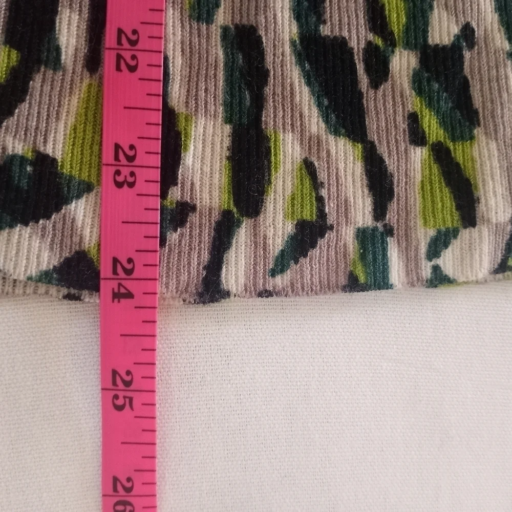 Nic + Zoe Linen Viscose Blend Sheer Knit Mixed Media Casual Silky Sweater Shirt